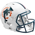 Miami Dolphins 1996 to 2012 Riddell FULL SIZE Speed Throwback Football Helmet