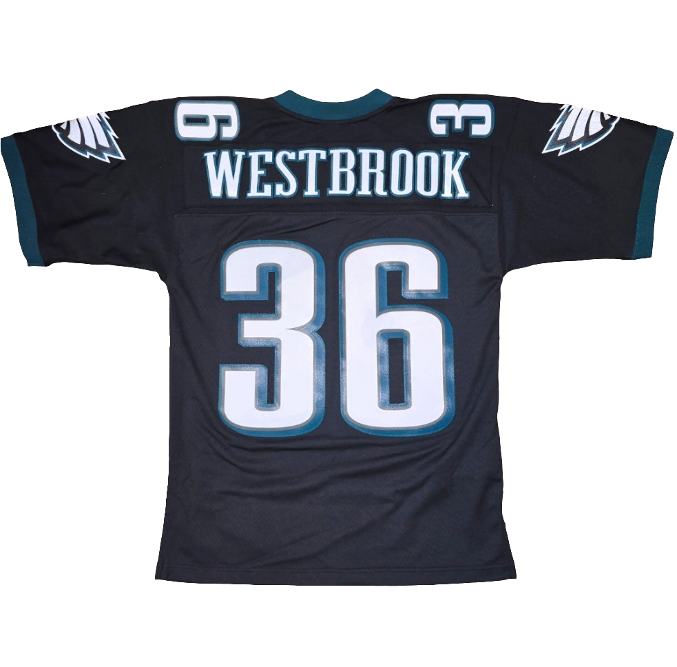 Philadelphia Eagles Brian Westbrook Mitchell & Ness Legacy jersey- Black