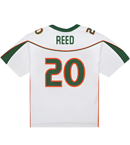 Miami Hurricanes Ed Reed 2001 Mitchell & Ness Collegiate jersey