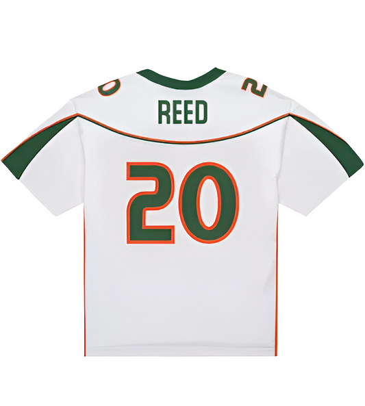 Miami Hurricanes Ed Reed 2001 Mitchell & Ness Collegiate jersey