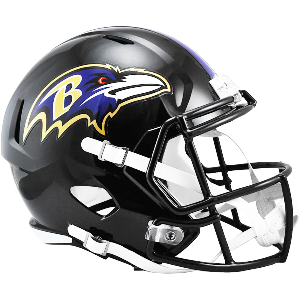 Baltimore Ravens Riddell FULL SIZE replica speed helmet