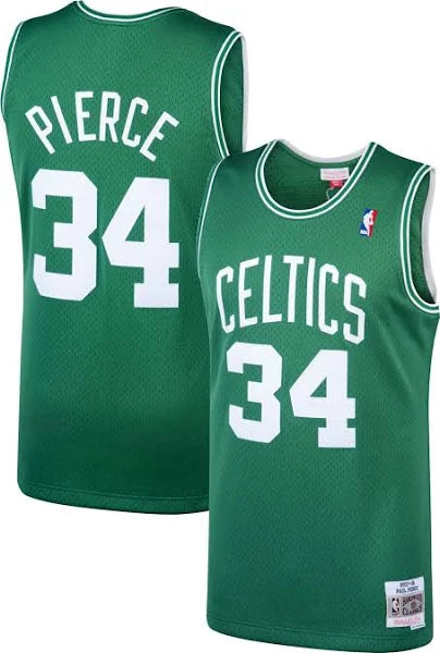 Boston Celtics Paul Pierce Mitchell & Ness Swingman jersey