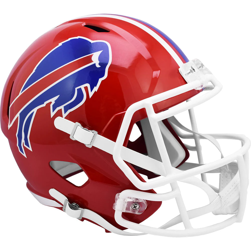 Buffalo Bills 1987 to 2001 Riddell FULL SIZE speed replica Throwback Helmet