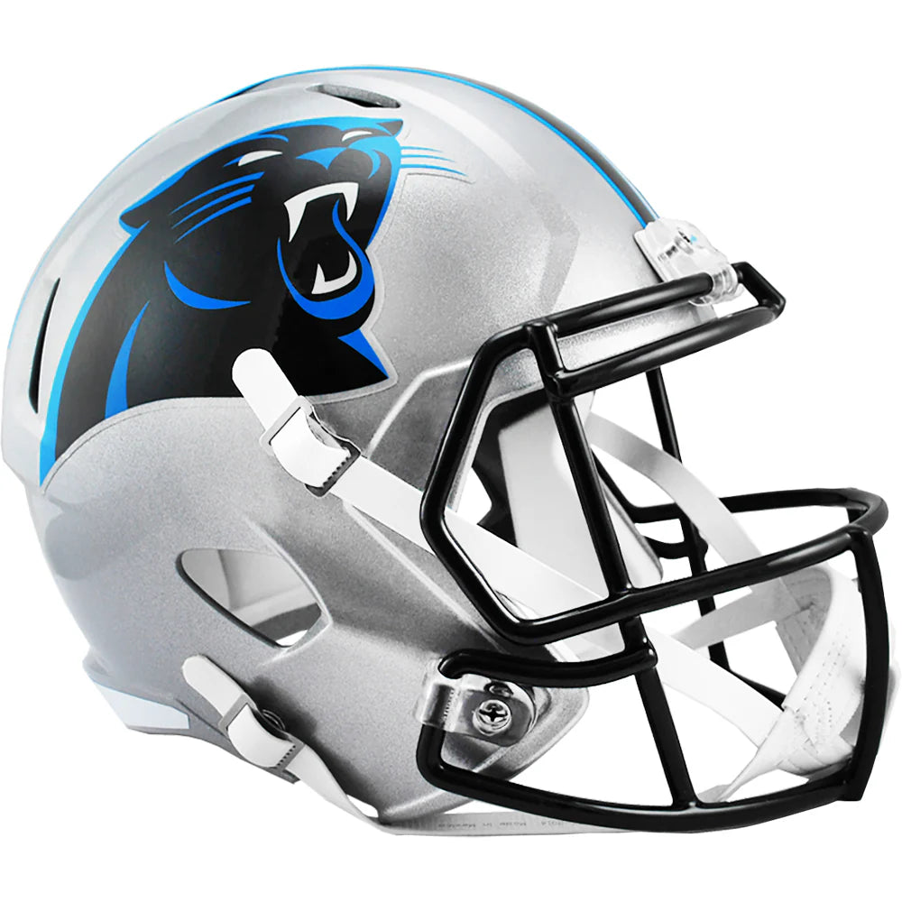 Carolina Panthers Riddell FULL SIZE replica speed helmet