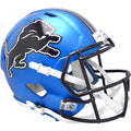 Detroit Lions Riddell FULL SIZE replica speed helmet alternate blue
