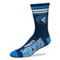 Minnasota Timberwolves 4 Stripe Deuce