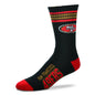 San Francisco 49ers 4 Stripe Deuce