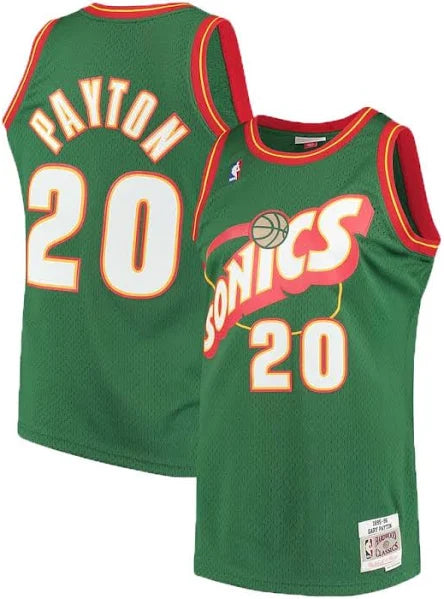 Seattle Supersonics Gary Payton Mitchell & Ness jersey