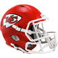 Kansas city Chiefs FULL SIZE replica speed helmet