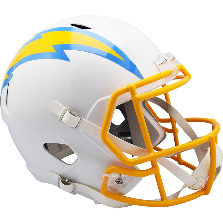 LA Chargers Riddell FULL SIZE replica speed helmet