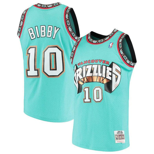 Vancouver Grizzlies Mike Bibby Mitchell & Ness Swingman jersey