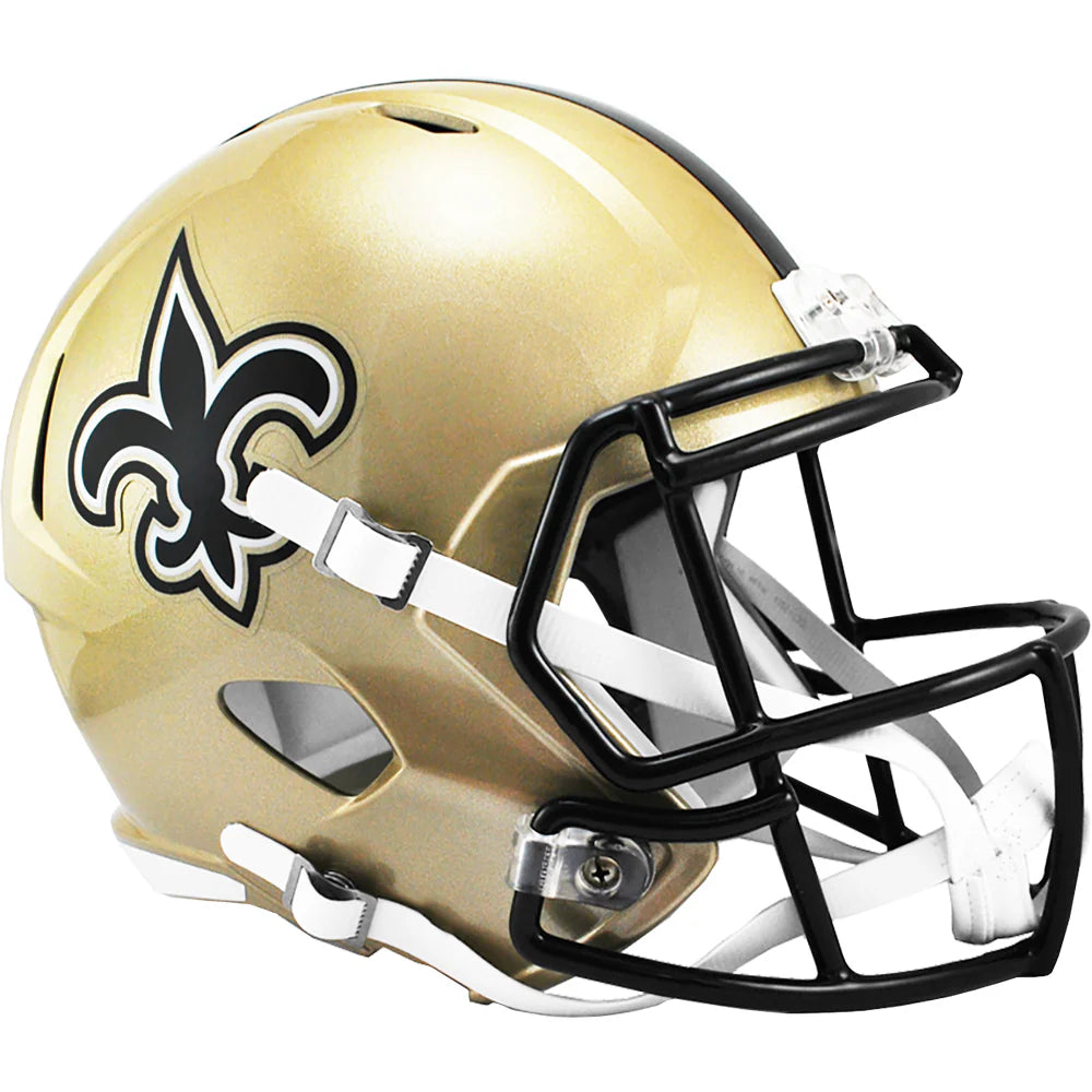 New Orleans Saints Riddell FULL SIZE replica speed helmet