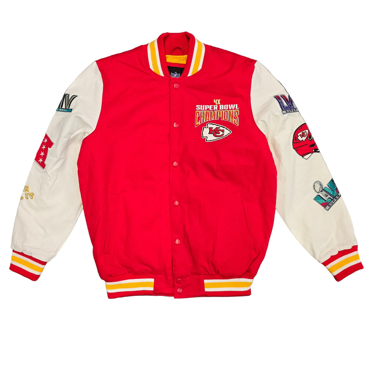 Kansas City Chiefs 4x Champions Varsity Jacket