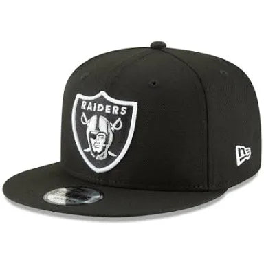 Las Vegas Raiders Black & White New Era 9Fifty Snapback