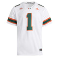 Miami Hurricanes Premier Away Football Jersey