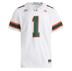 Miami Hurricanes Premier Away Football Jersey