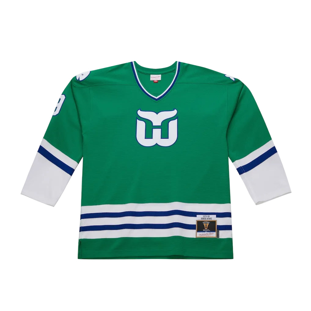 Hartford Whalers Gordie Howe 1979 Mitchell & Ness jersey