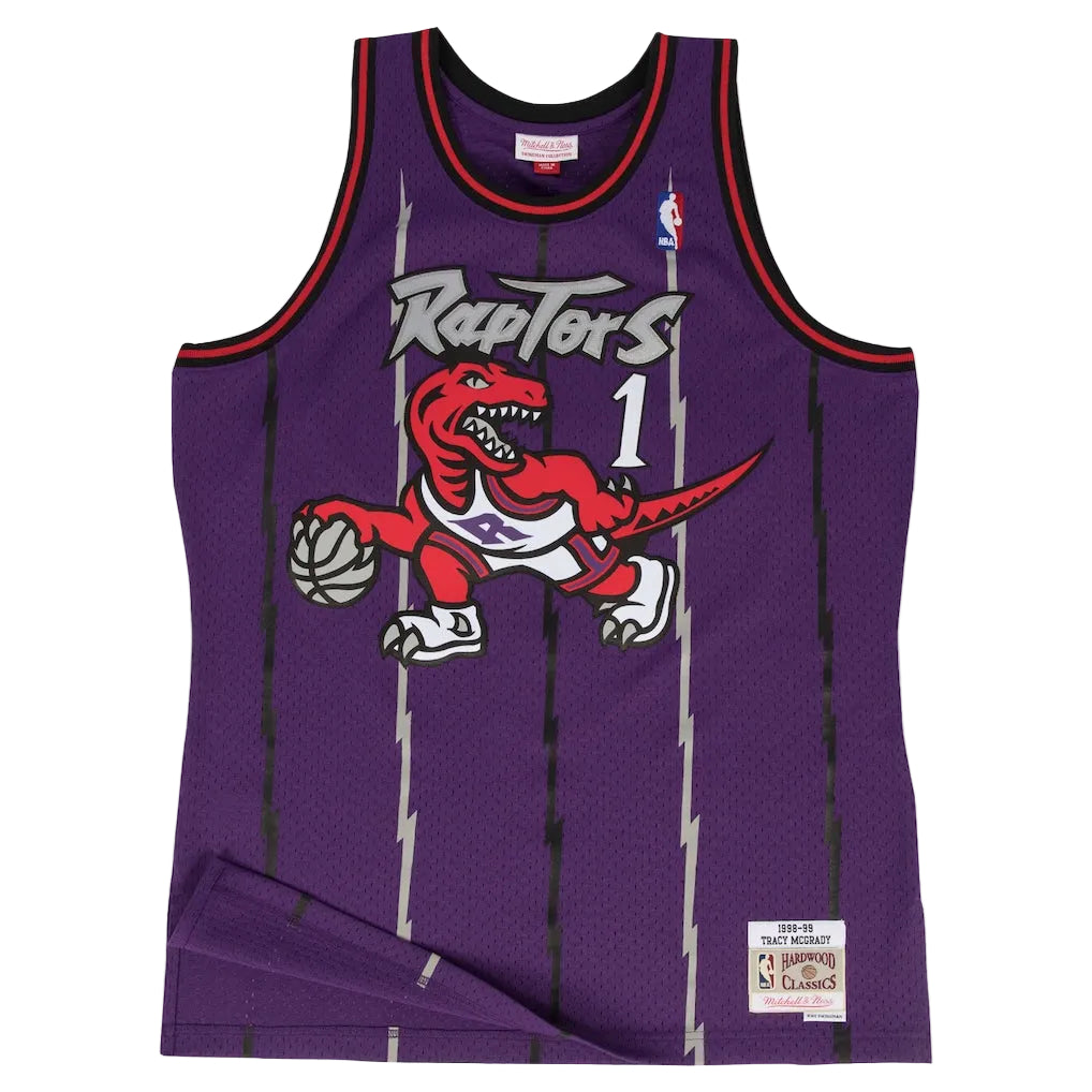 Toronto Raptors Tracy McGrady Mitchell & Ness Swingman jersey