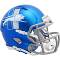 Detroit Lions 2023 alternate mini helmet