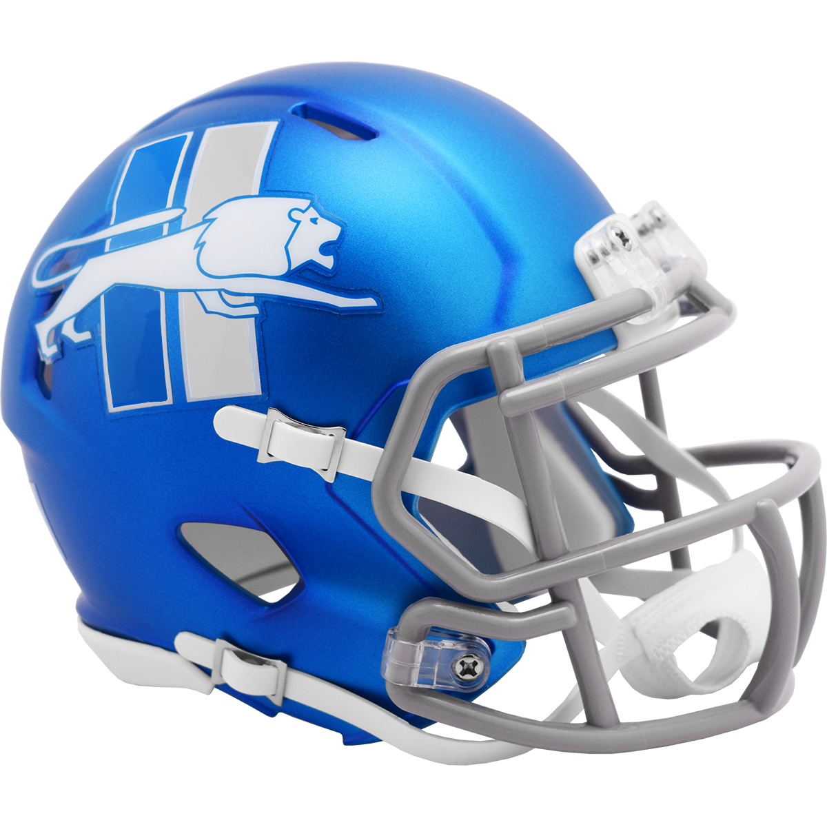 Detroit Lions 2023 alternate mini helmet