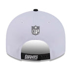 New York Giants New Era White/Black 2026 NFL Draft Pre-Curved 9FIFTY Snapback