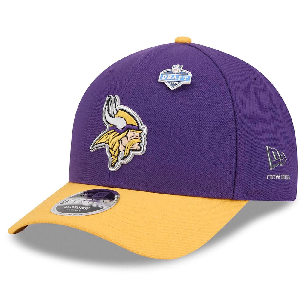Minnesota Vikings 2026 NFL Draft New Era 9FORTY M-Crown Snapback