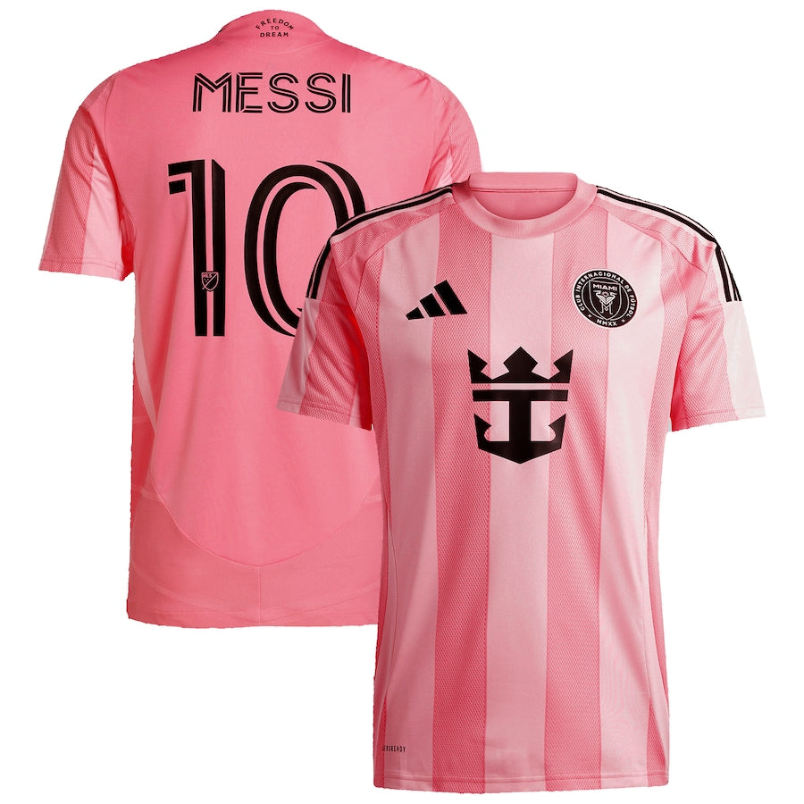 Inter Miami CF Lionel Messi adidas Light Pink 2025 Euforia Replica Player Jersey