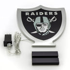Las Vegas Raiders LED Infinity Logo Light