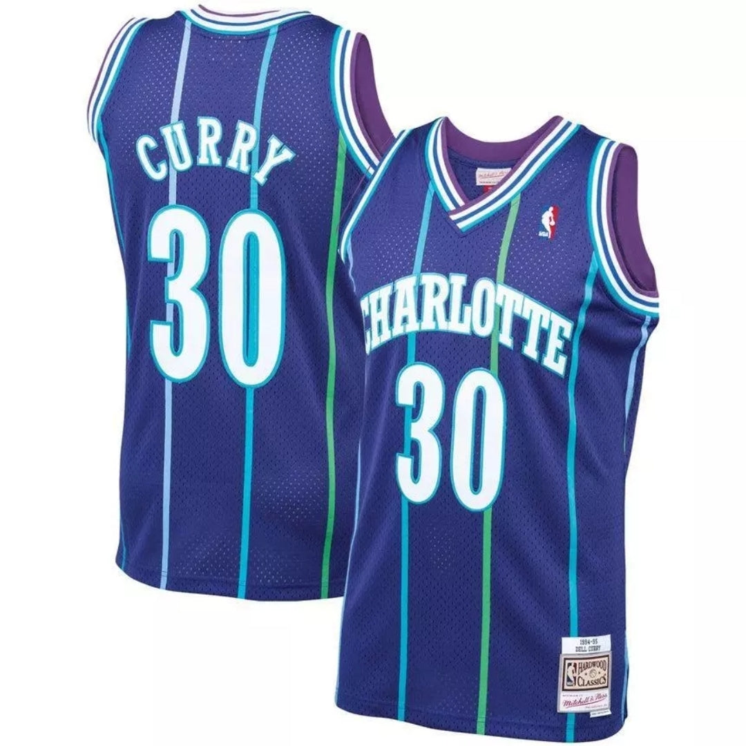 Charlotte Hornets Dale Curry Mitchell & Ness Swingman jersey