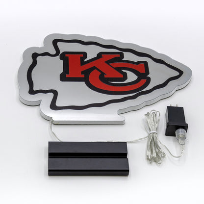 Kansas City Chiefs LED Infinity Logo Light