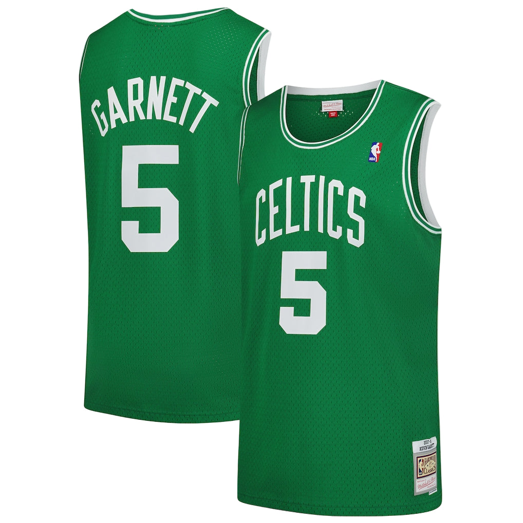 Boston Celtics Kevin Garnett Mitchell & Ness Swingman jersey