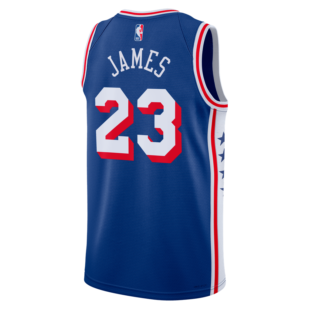 Philadelphia 76ers Kids Lebron James Nike Icon jersey