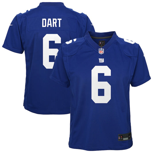 New York Giants Kids Jaxon Dart Nike jersey