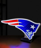 New England Patriots LED Infinity Logo Light
