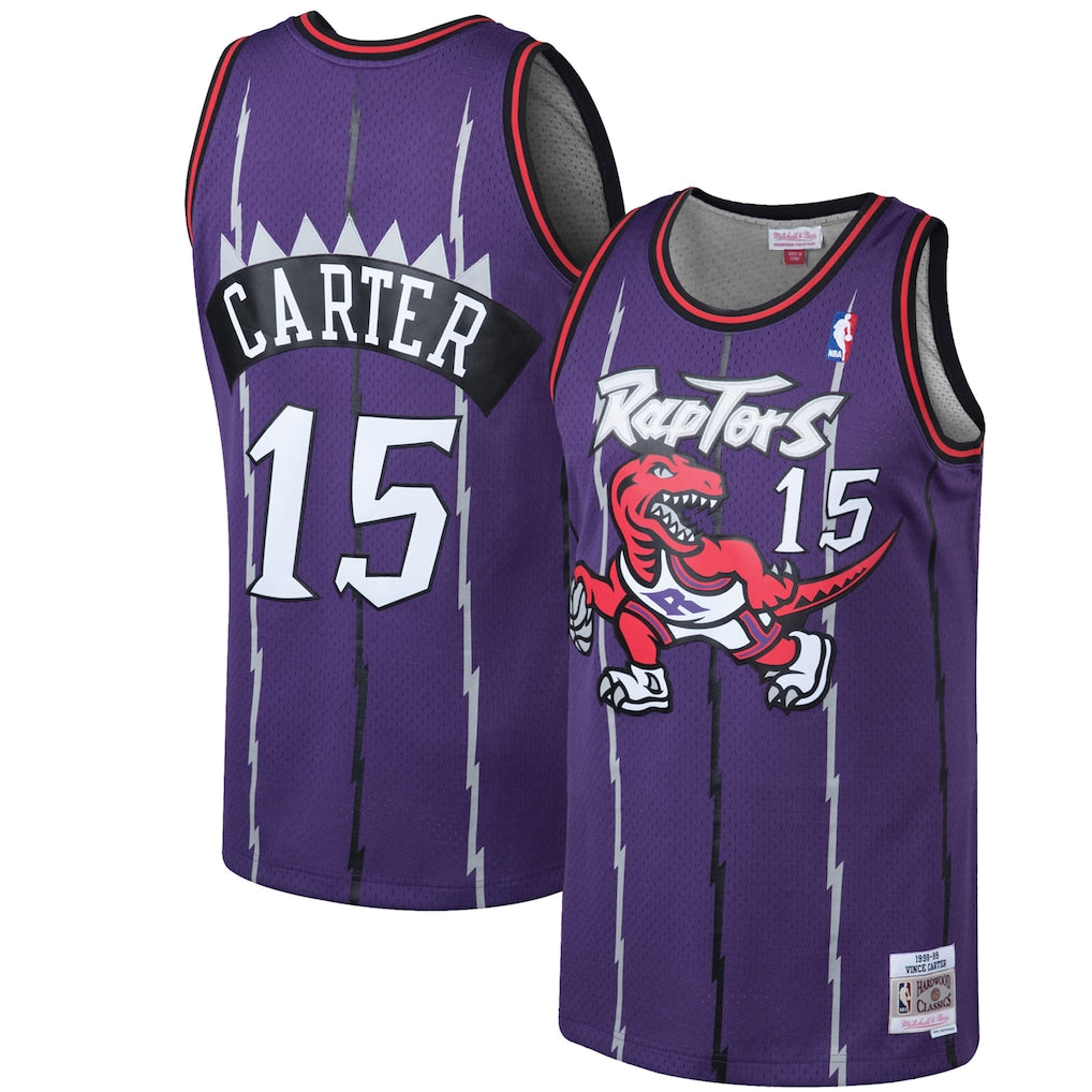 Toronto Raptors Vince Carter Mitchell & Ness Swingman jersey