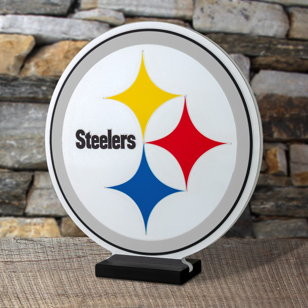 Pittsburgh Steelers LED Infinity Logo Light