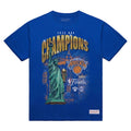 New York Knicks NBA CHAMPIONS 2026 Mitchell & Ness shirt- Blue
