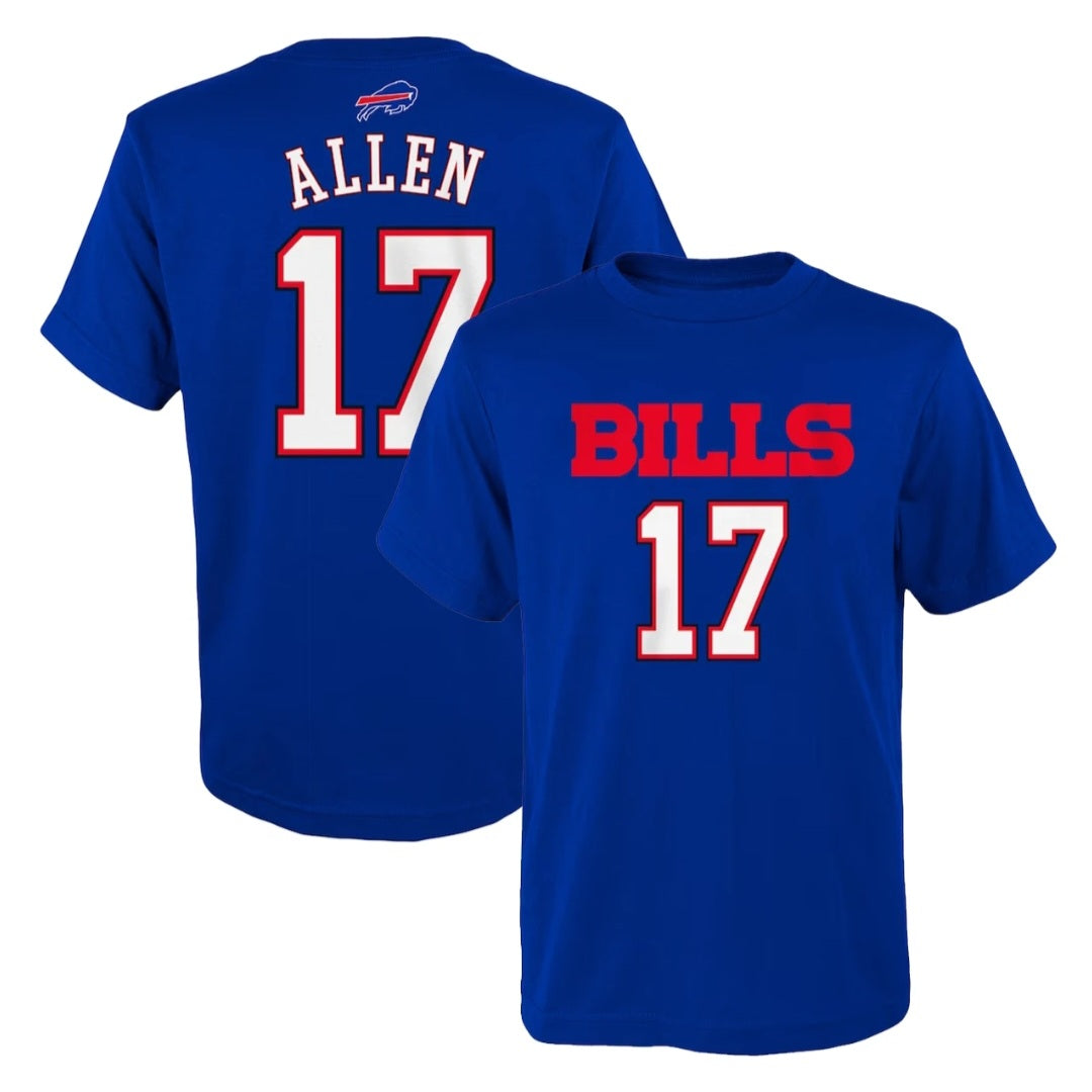 Buffalo Bills Kids Josh Allen Shirt