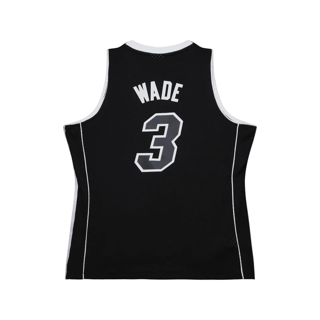 Miami Heat Dwayne Wade 2011-12 Black Alternate Mitchell & Ness Swingman jersey