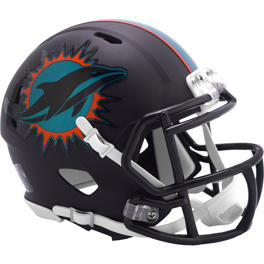 Miami Dolphins NFL Mini Speed Football Helmet 2025 Rivalries