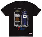 Philadelphia 76ers Lebron James Locker Room Mitchell & Ness T-Shirt