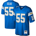 San Diego Chargers Junior Seau Mitchell & Ness Legacy Jersey- Powder Blue