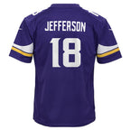 Minnesota Vikings Kids Justin Jefferson Nike jersey