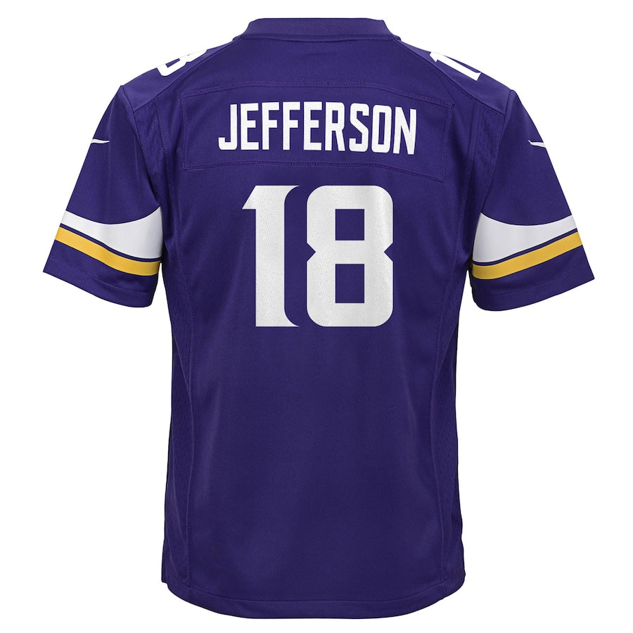 Minnesota Vikings Kids Justin Jefferson Nike jersey