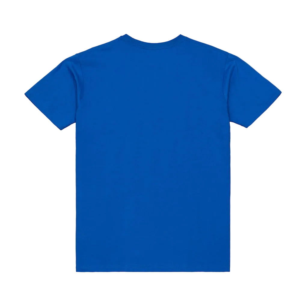 New York Knicks Mitchell & Ness Hardwood Classic Apple Core shirt- Blue
