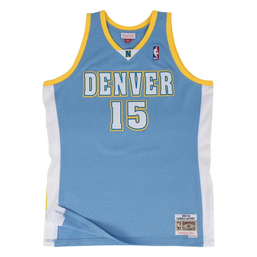 Denver Nuggets Carmelo Anthony 2003-04 Mitchell & Ness Swingman jersey