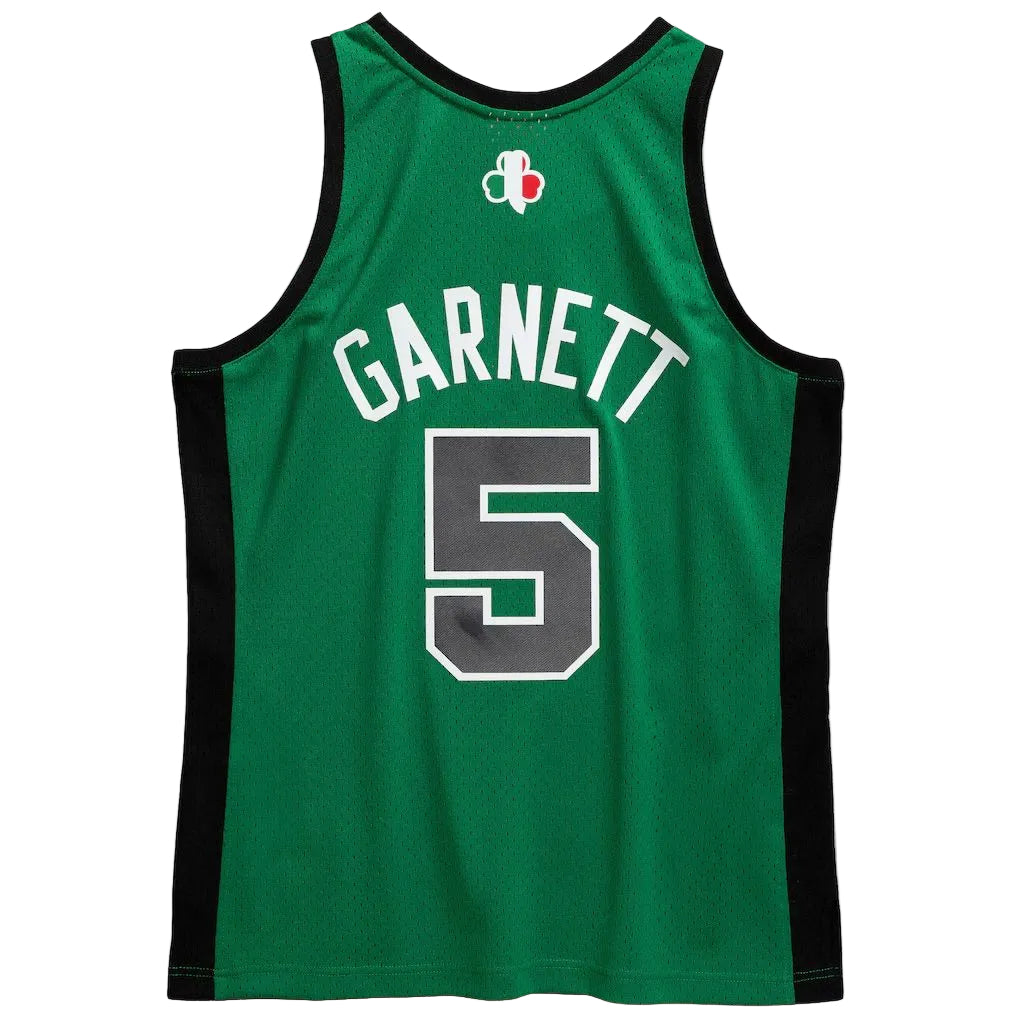 Boston Celtics Kevin Garnett Italy Mitchell & Ness swingman jersey