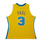 New Orleans Hornets Chris Paul 2005-06 Mitchell & Ness Swingman jersey Gold