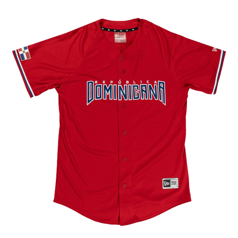 Dominican Republic New Era Jersey Red