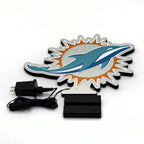 Miami Dolphins LED Infinity Logo Light